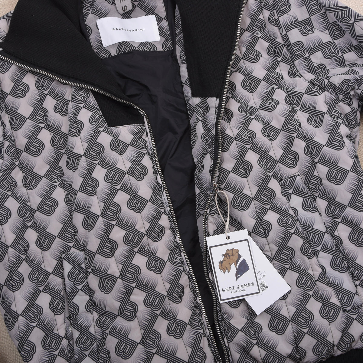 Baldessarini Trevor Bomber Jacket Size L - Spellout