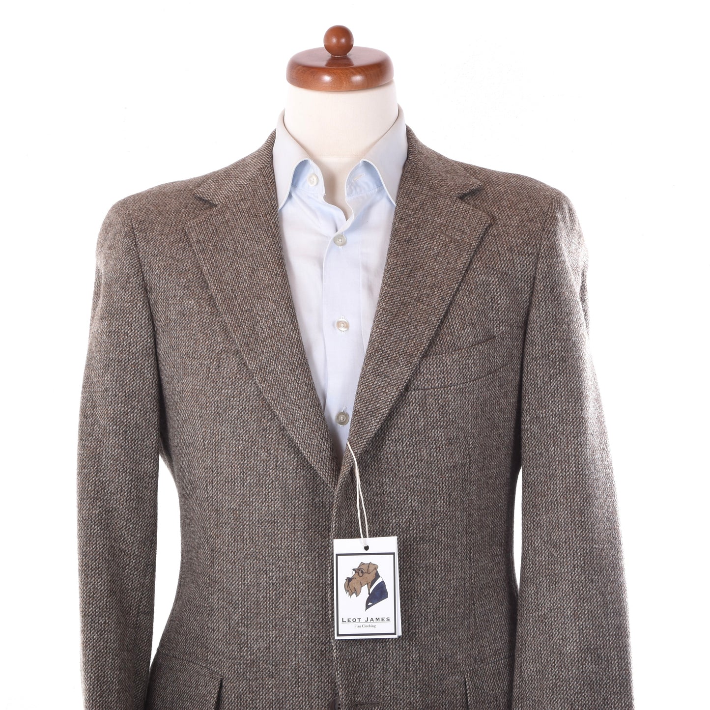 Vintage 1981 Chaps Ralph Lauren 100% Wool Tweed Suit Chest ca. 51cm