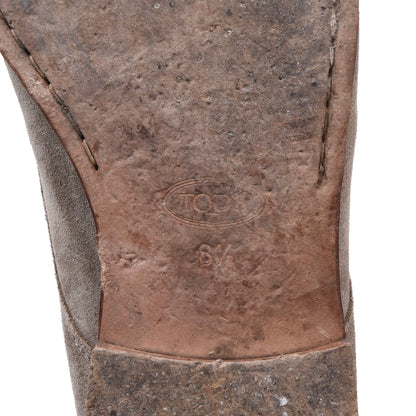 Tod's Chukka-Stiefel aus Wildleder, Größe 8 1/2, Beige/Hellbraun