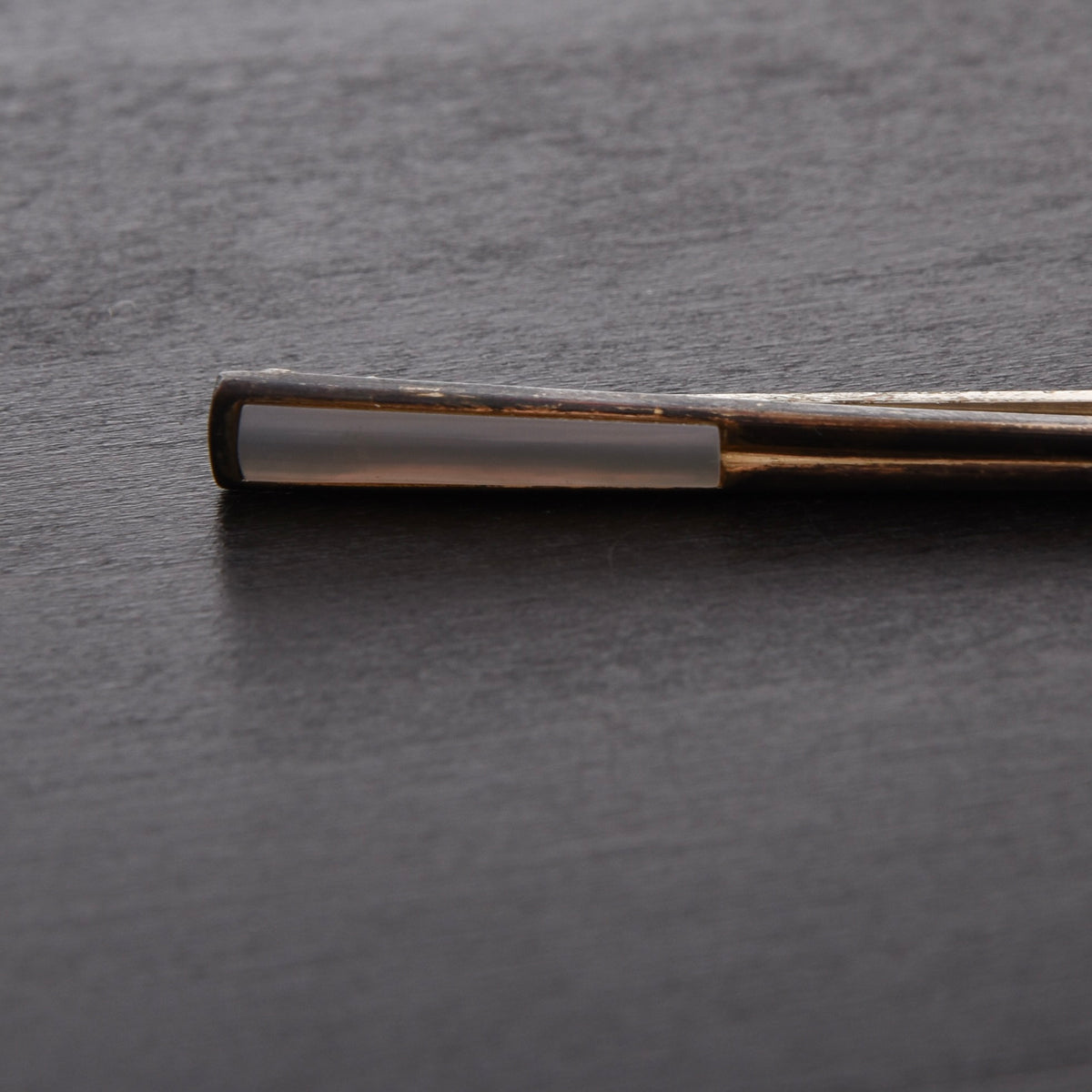 Vintage 835 Silber Manschettenknöpfe & Krawattenklammer Set - Perlmutt
