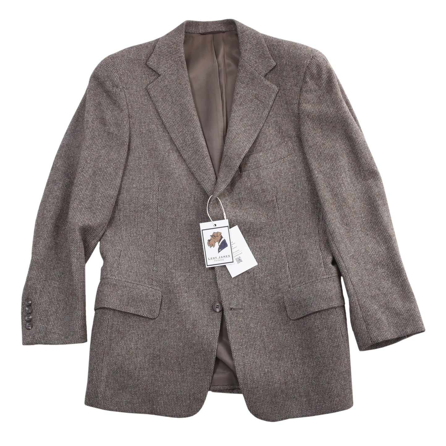 Vintage 1981 Chaps Ralph Lauren 100% Wool Tweed Suit Chest ca. 51cm