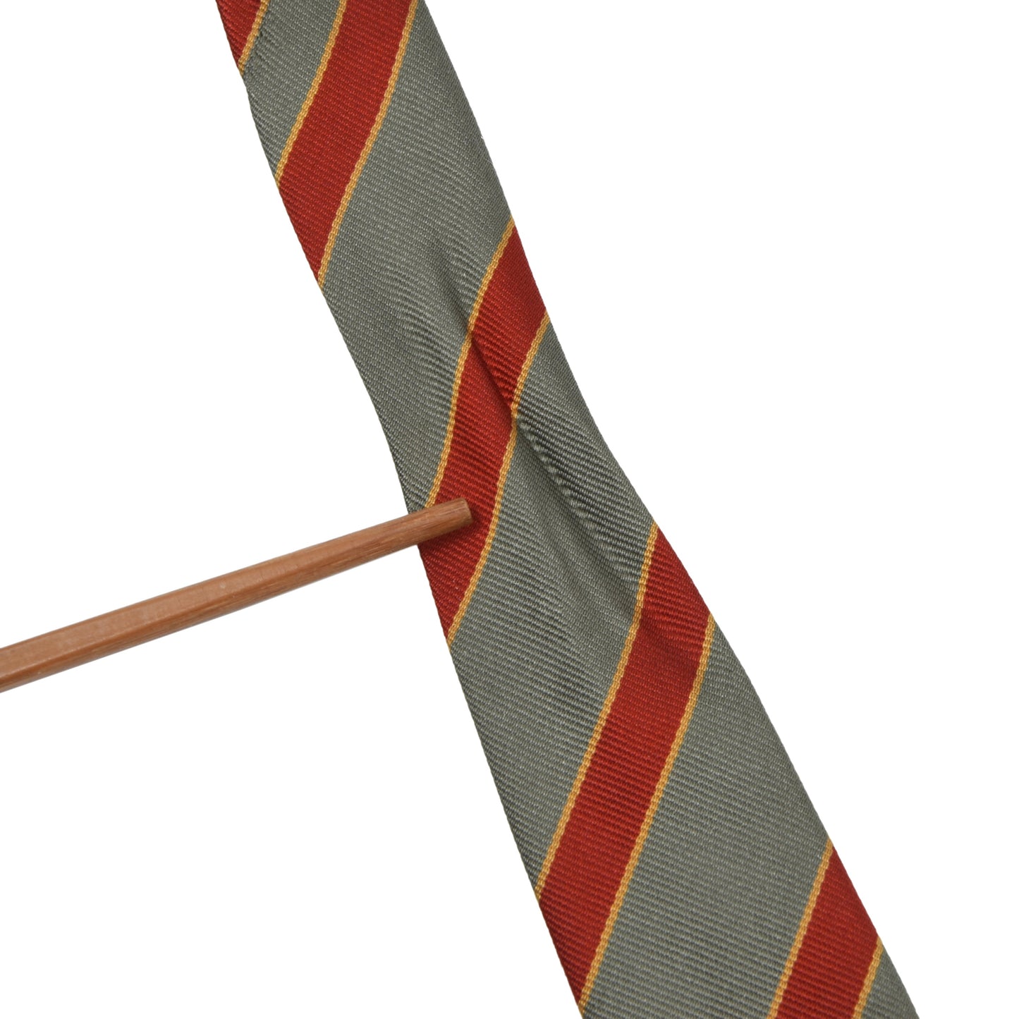 Chester Barrie 100% Silk Repp Stripe Tie ca. 144cm/9cm - Orange Stripes