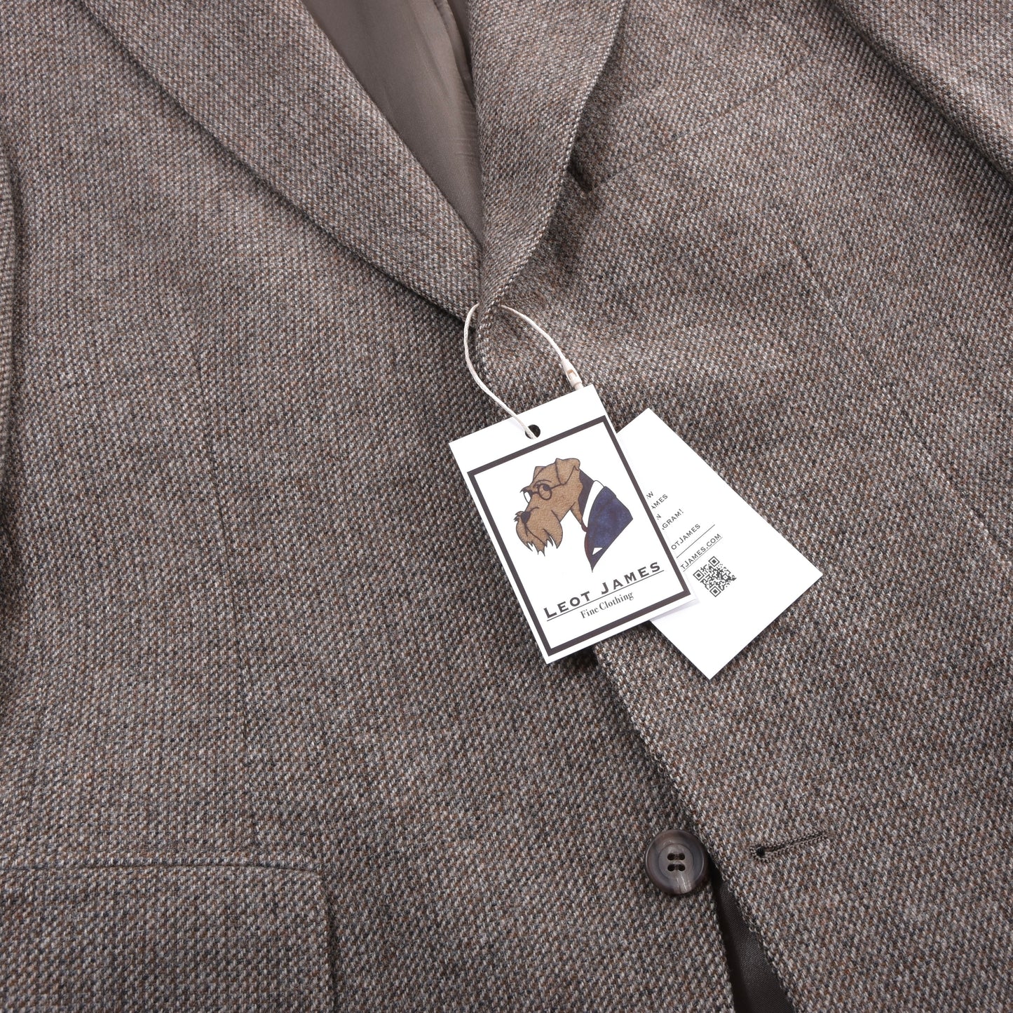 Vintage 1981 Chaps Ralph Lauren 100% Wool Tweed Suit Chest ca. 51cm