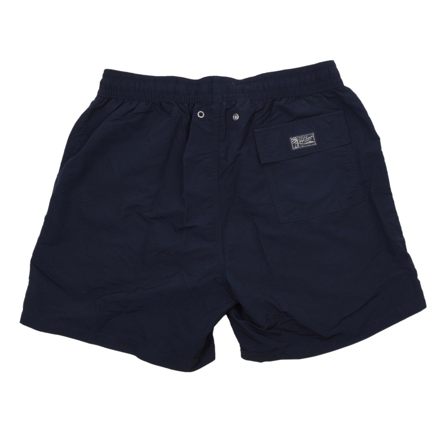 Polo Ralph Lauren Badeshorts/-hose Größe M Bundweite ca. 38,5 cm – Marineblau (Gelb)