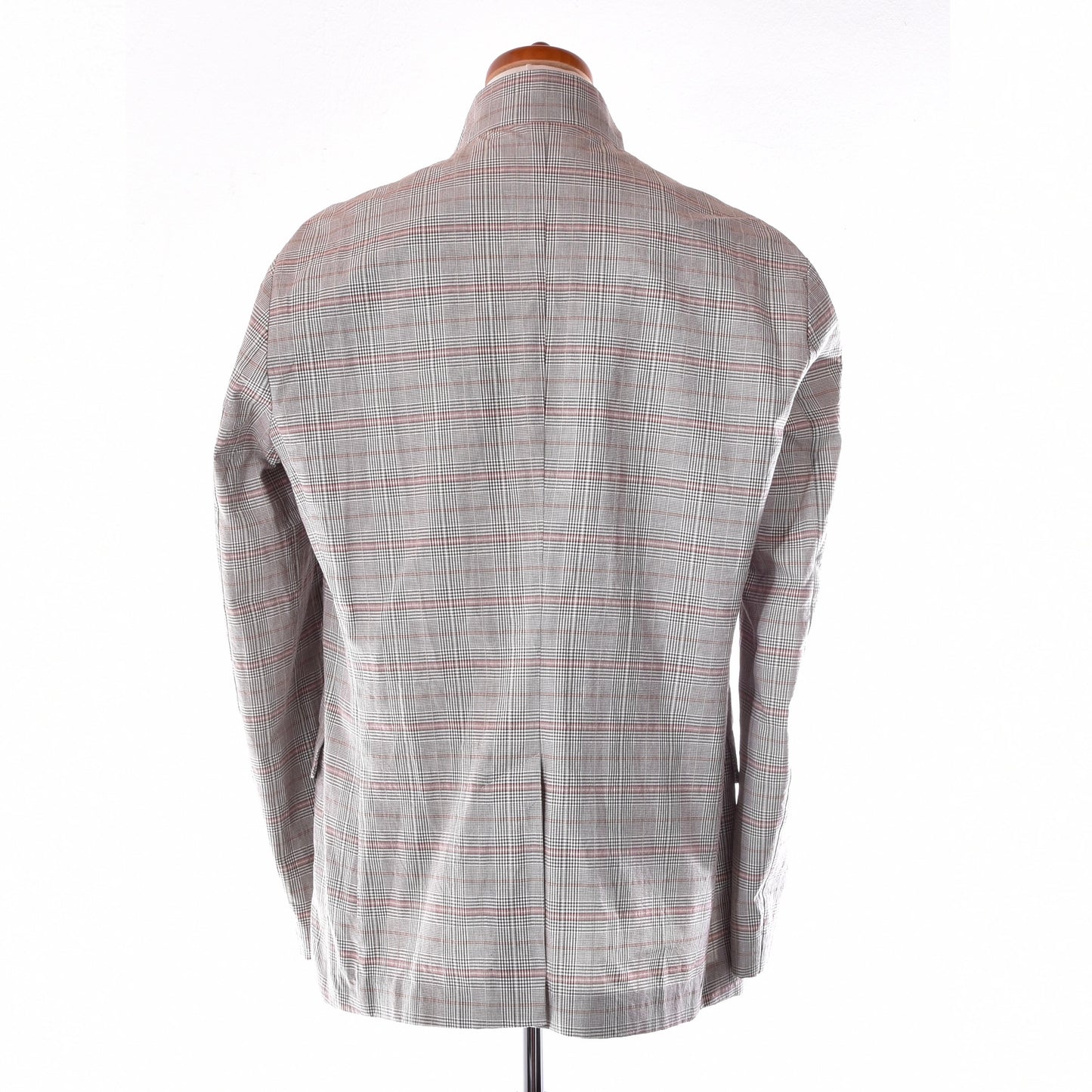 Luis Trenker Cotton-Linen Jacket Size 56 Chest ca. 60.5cm - Plaid