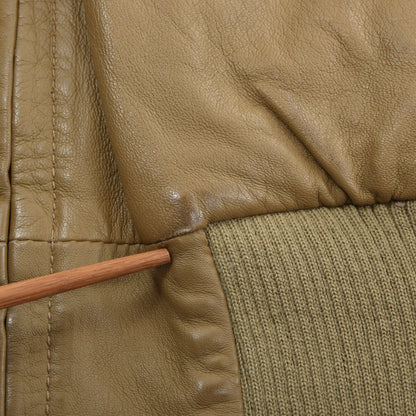 Longhi Wende-Ledergilet Größe 50 Brustumfang ca. 55cm - Braun/Hellbraun