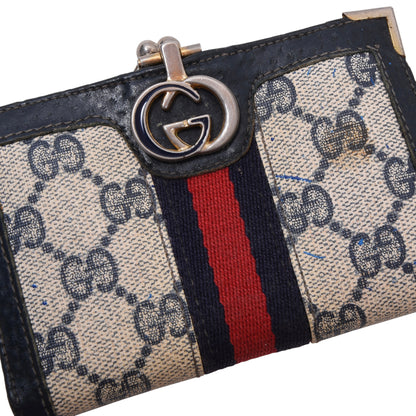 Vintage 1970er Geldbörse ca. 13cm - GG