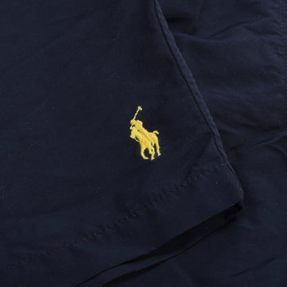 Polo Ralph Lauren Badeshorts/-hose Größe M Bundweite ca. 38,5 cm – Marineblau (Gelb)
