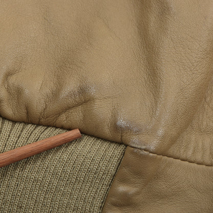 Longhi Wende-Ledergilet Größe 50 Brustumfang ca. 55cm - Braun/Hellbraun