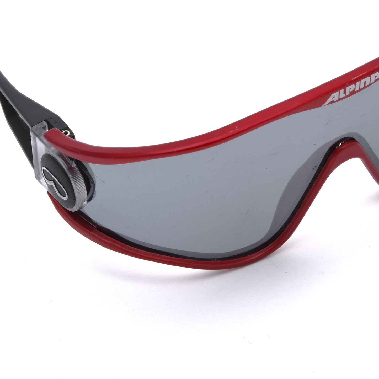 Alpina Mega Swing Fahrradsonnenbrille – Rot