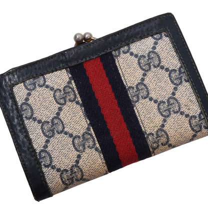 Vintage 1970er Geldbörse ca. 13cm - GG