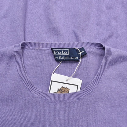 Polo Ralph Lauren Pima-Baumwollpullover, Größe XXL (ca. 62 cm), Lavendel