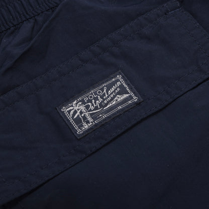 Polo Ralph Lauren Badeshorts/-hose Größe M Bundweite ca. 38,5 cm – Marineblau (Gelb)