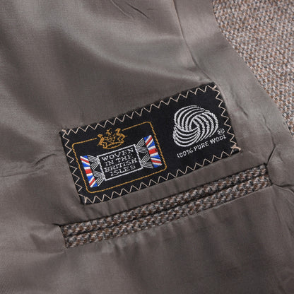 Vintage 1981 Chaps Ralph Lauren 100% Wool Tweed Suit Chest ca. 51cm