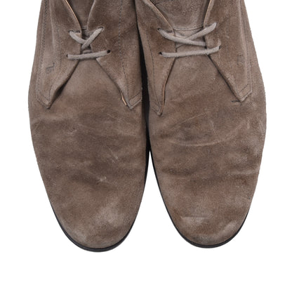 Tod's Chukka-Stiefel aus Wildleder, Größe 8 1/2, Beige/Hellbraun