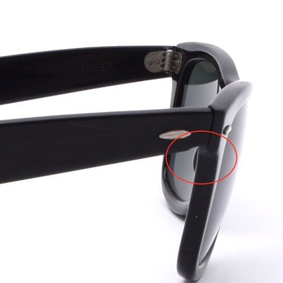 Vintage B&L Ray-Ban Wayfarer 5024 Sunglasses - Black