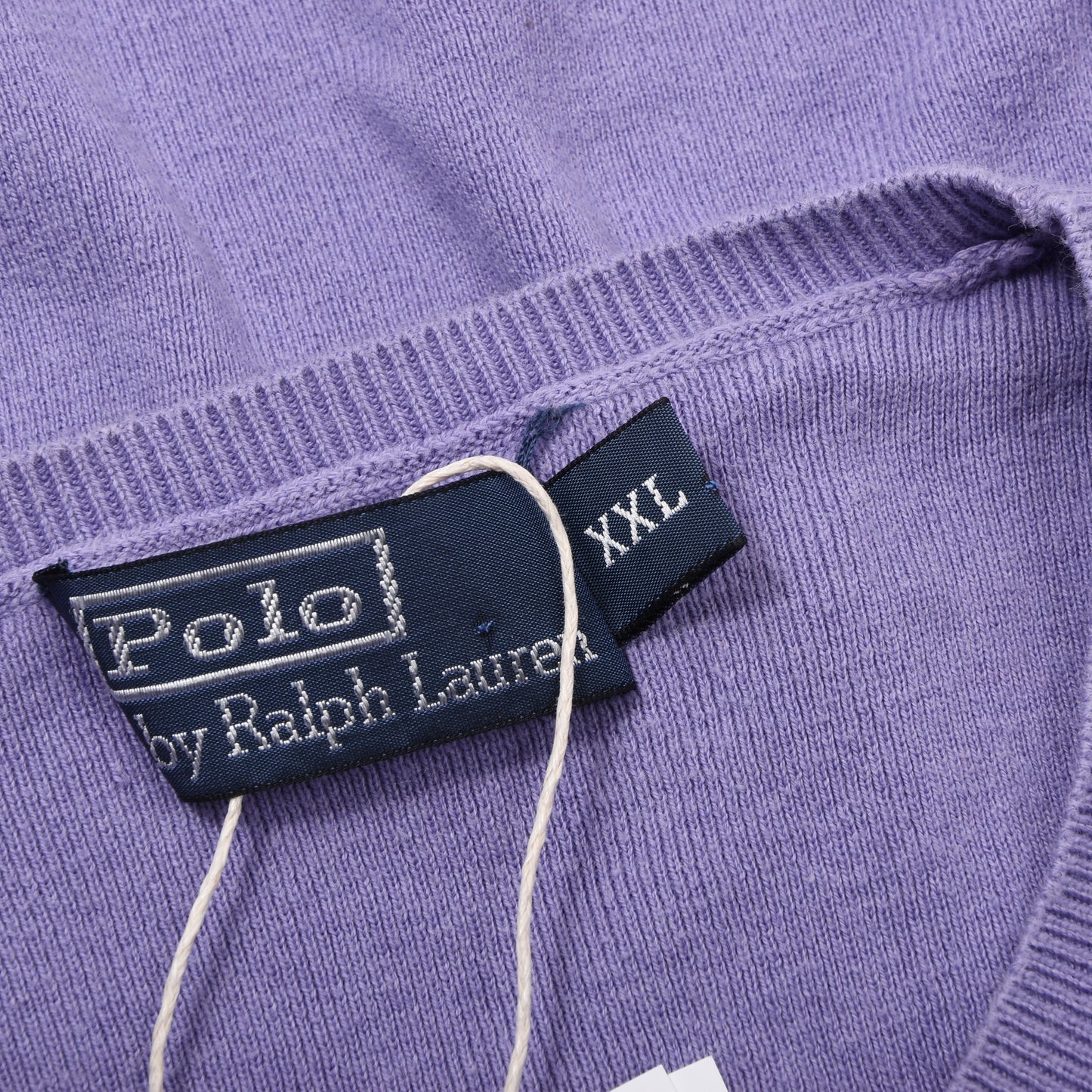 Polo Ralph Lauren Pima-Baumwollpullover, Größe XXL (ca. 62 cm), Lavendel