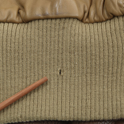 Longhi Wende-Ledergilet Größe 50 Brustumfang ca. 55cm - Braun/Hellbraun