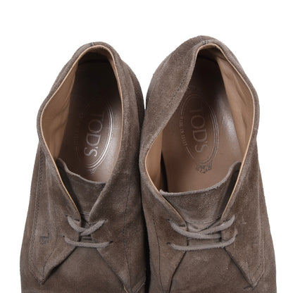 Tod's Chukka-Stiefel aus Wildleder, Größe 8 1/2, Beige/Hellbraun