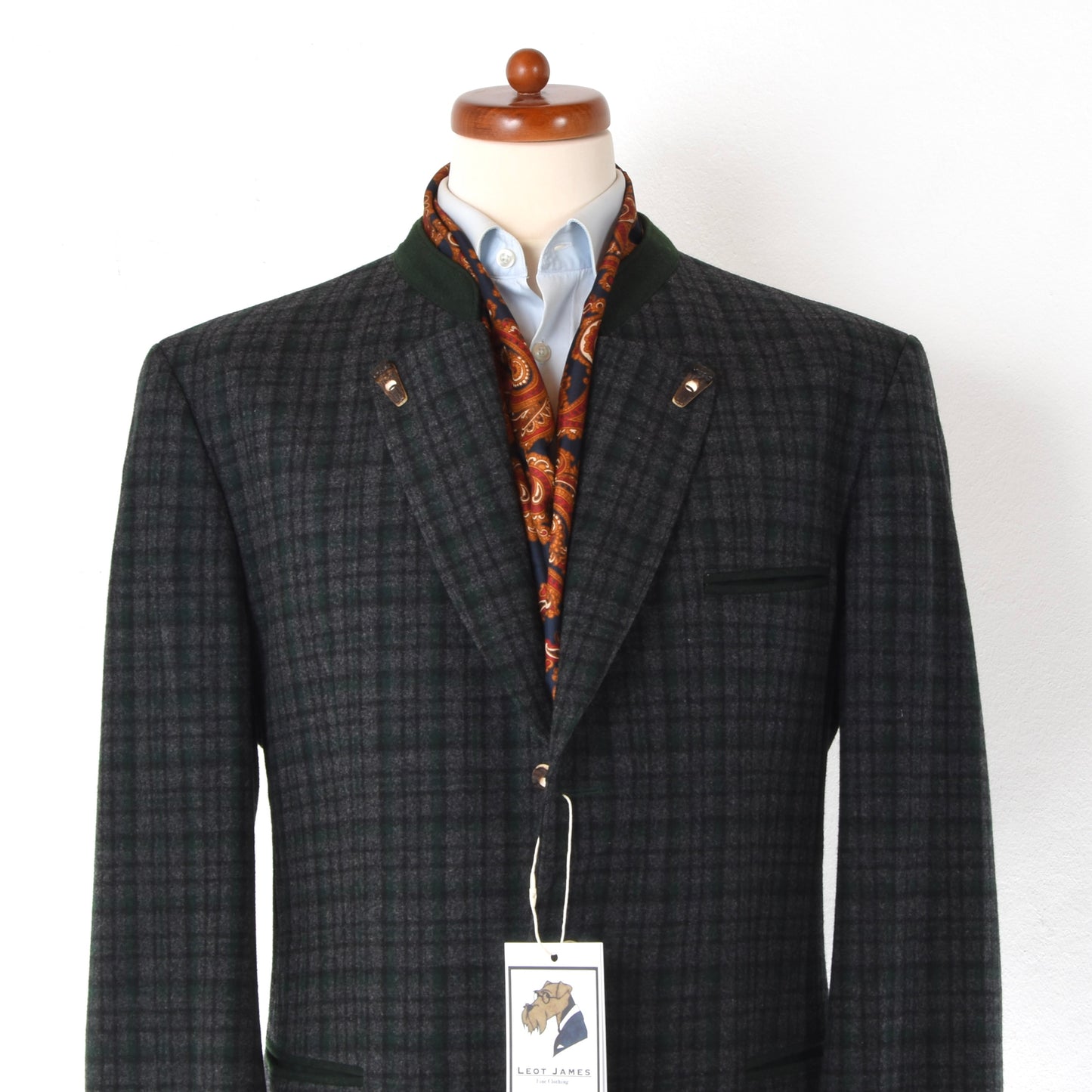 Lodenfrey 100% Wool Janker/Jacket Size 54 - Plaid