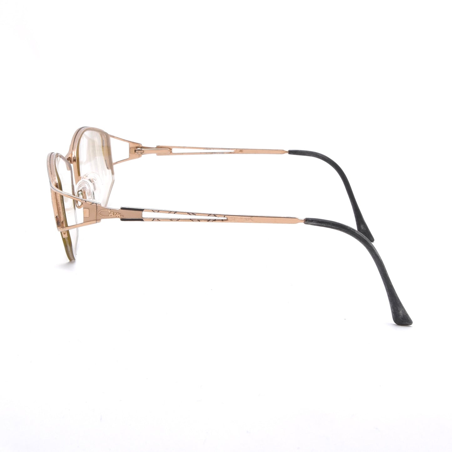 Cazal Vintage Metallrahmen - Gold & Schwarz
