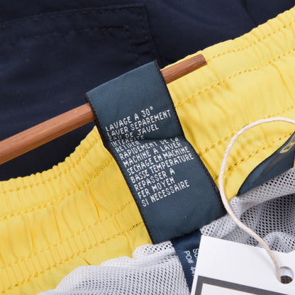 Polo Ralph Lauren Badeshorts/-hose Größe M Bundweite ca. 38,5 cm – Marineblau (Gelb)