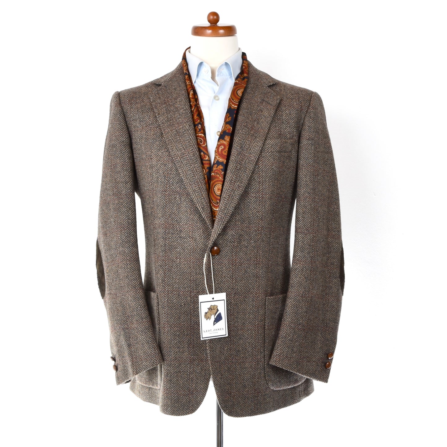 Burberrys Tweed Jacket ca. 54cm - Brown