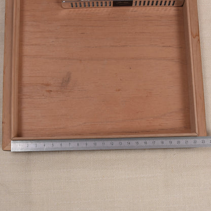 Wooden Humidor + Passatore Humidifier