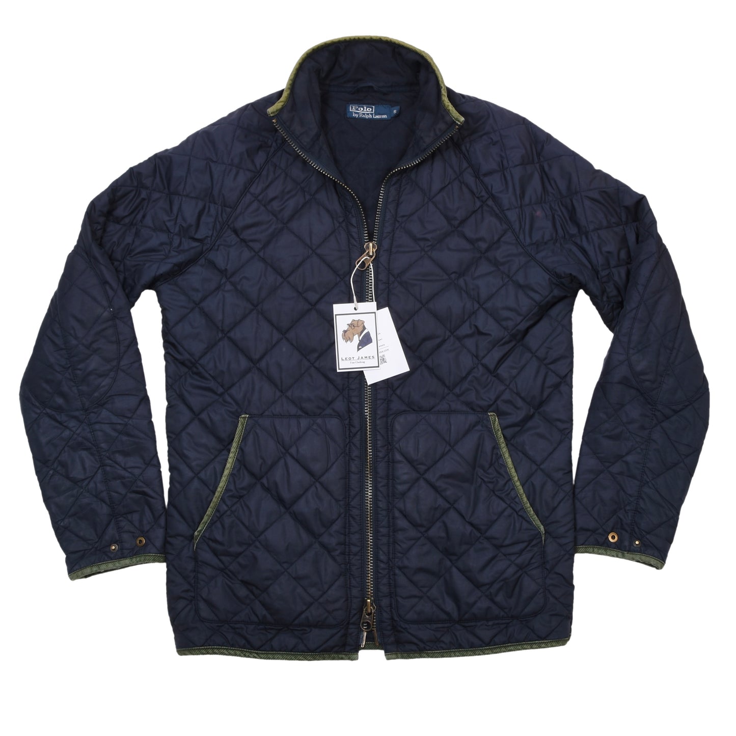 Polo Ralph Lauren Steppjacke, Größe S, ca. 54 cm, Marineblau