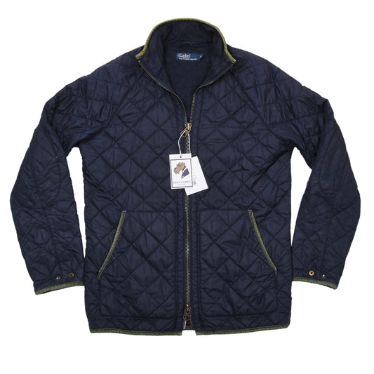 Polo Ralph Lauren Steppjacke, Größe S, ca. 54 cm, Marineblau