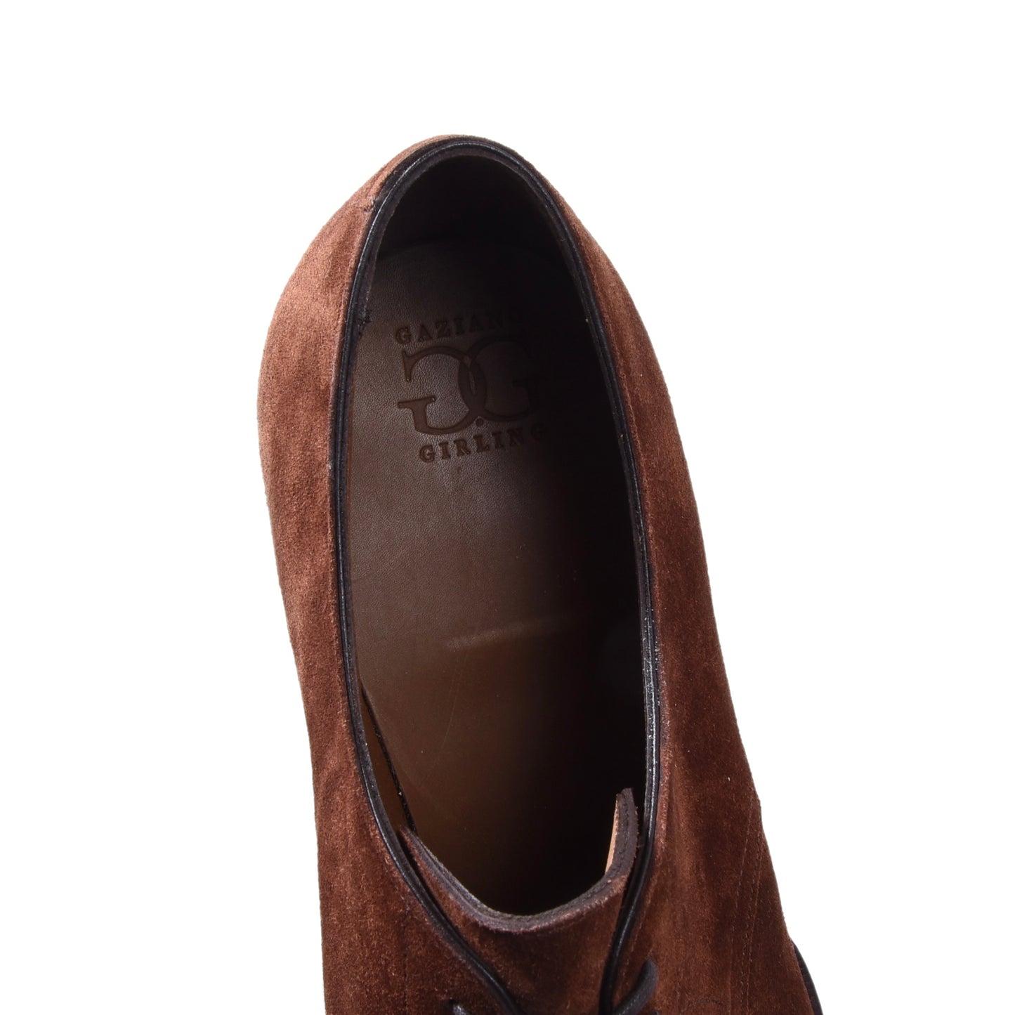 New Gaziano & Girling 'Wiltshire Polo Suede' Shoes Size 6 1/2 - Brown