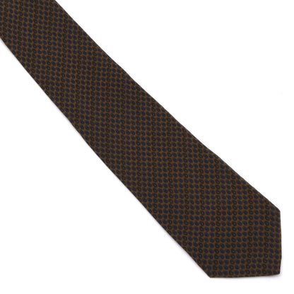 Vintage Altea Milano Ancient Madder Silk Tie 138.5cm - Brown Mini-Paisley