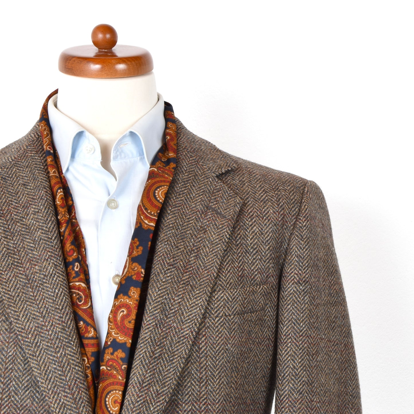 Burberrys Tweed Jacket ca. 54cm - Brown