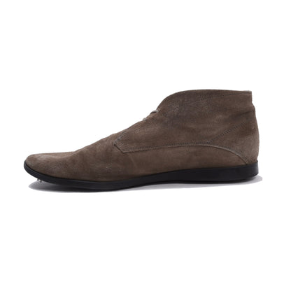 Tod's Chukka-Stiefel aus Wildleder, Größe 8 1/2, Beige/Hellbraun
