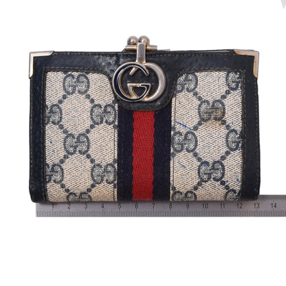 Vintage 1970er Geldbörse ca. 13cm - GG