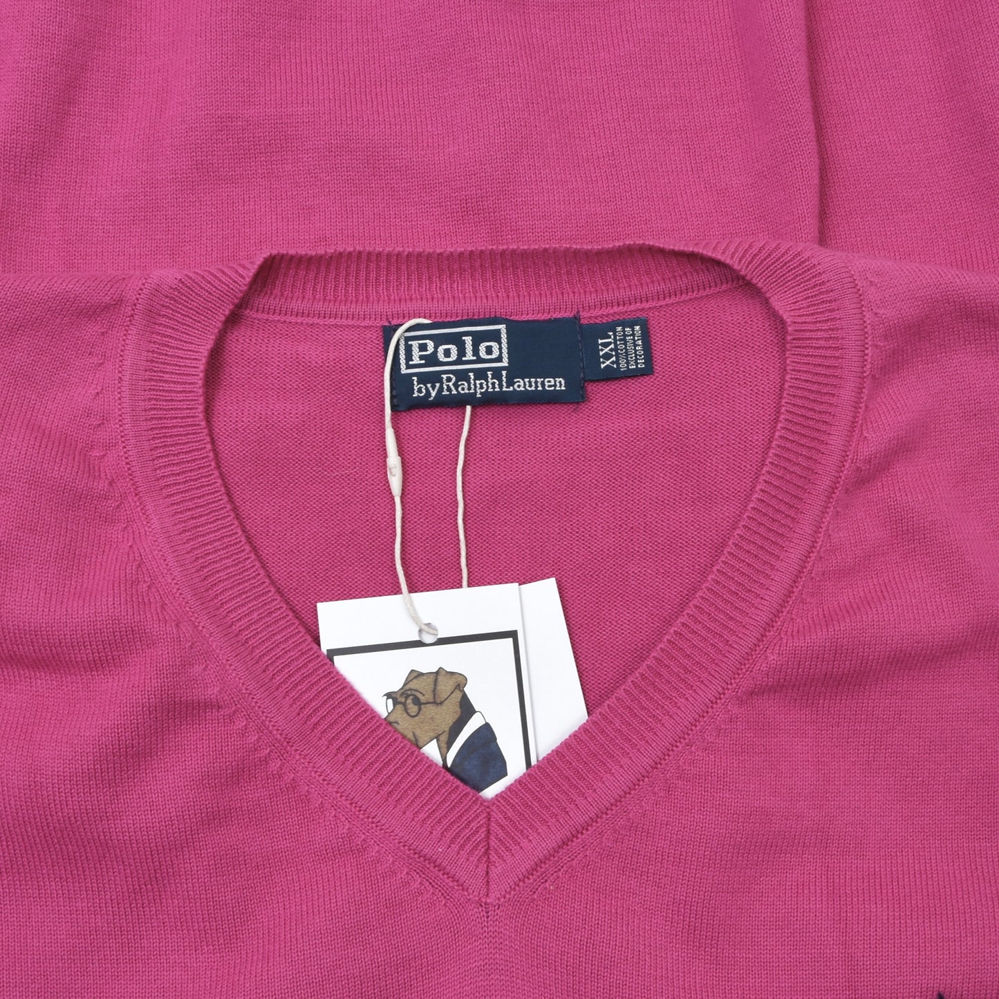 Polo Ralph Lauren 100% Cotton Sweater Size XXL - Pink