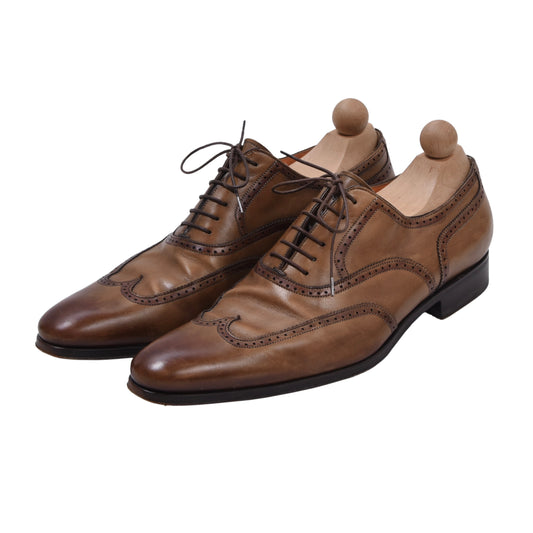 Santoni Lederschuhe Größe 9 - Braun