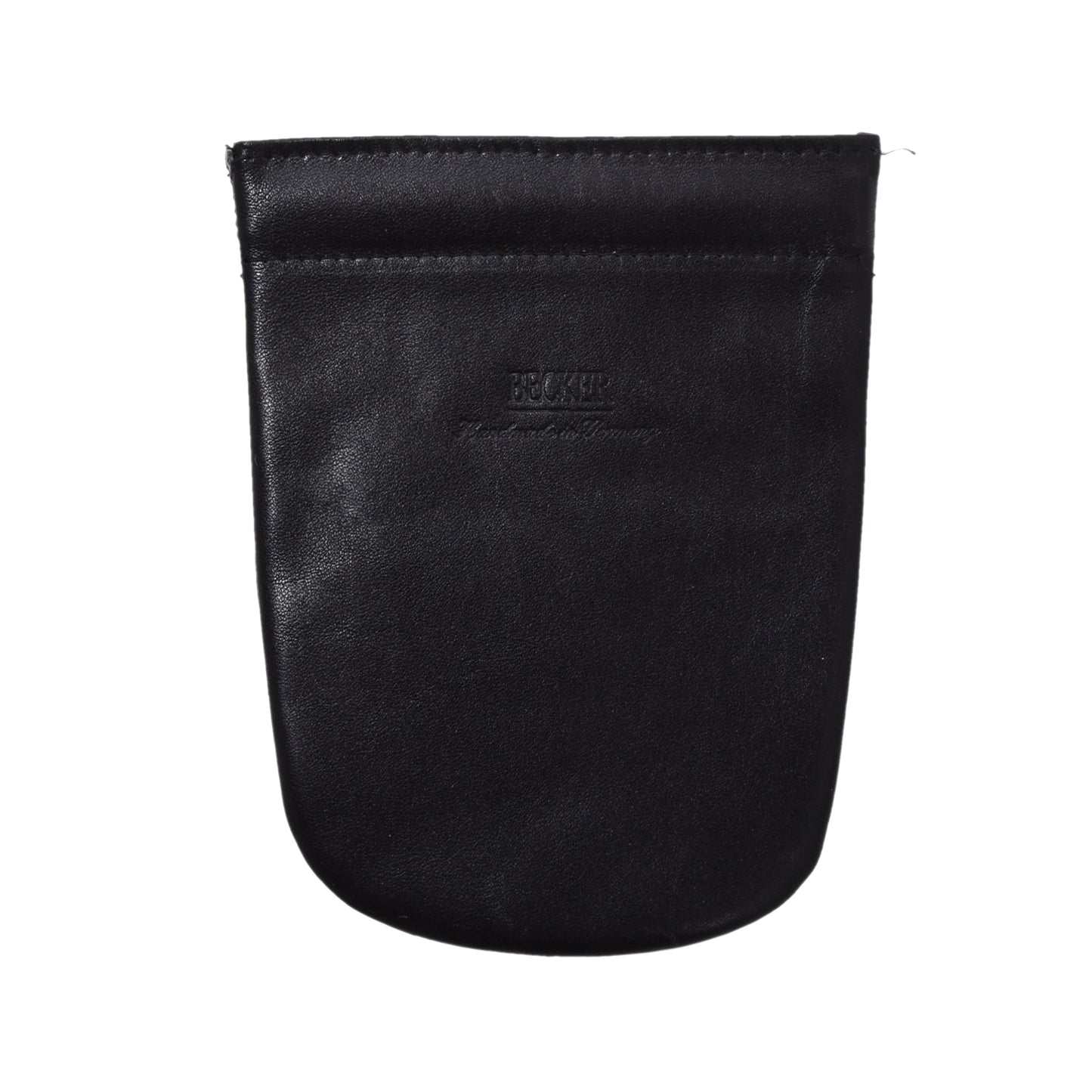 Becker Handmade Leather Keychain Case - Black