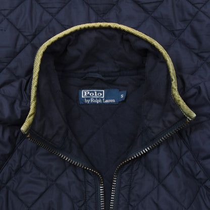 Polo Ralph Lauren Steppjacke, Größe S, ca. 54 cm, Marineblau