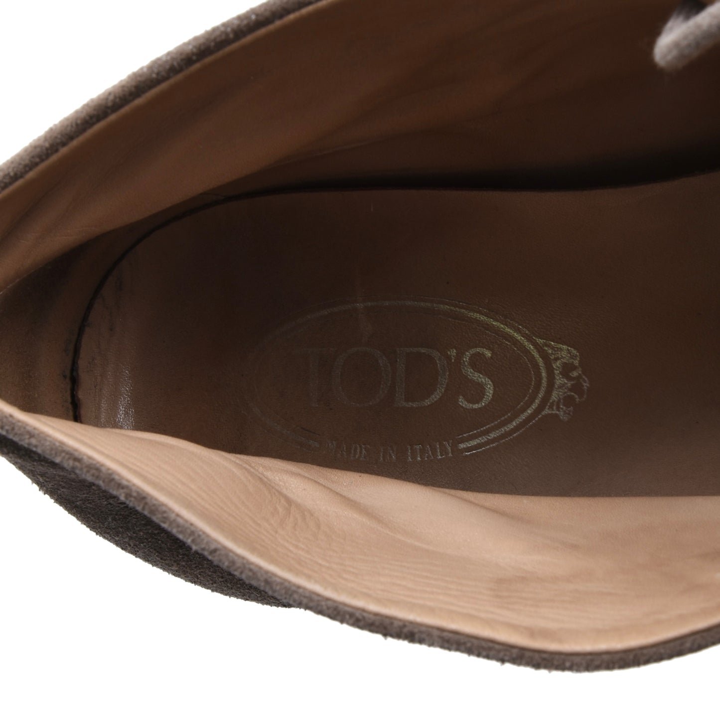 Tod's Chukka-Stiefel aus Wildleder, Größe 8 1/2, Beige/Hellbraun