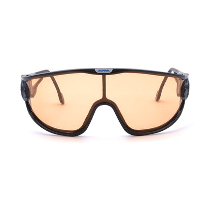 Vintage Alpina Swing Shield Sunglasses Made in West Germany - Black
