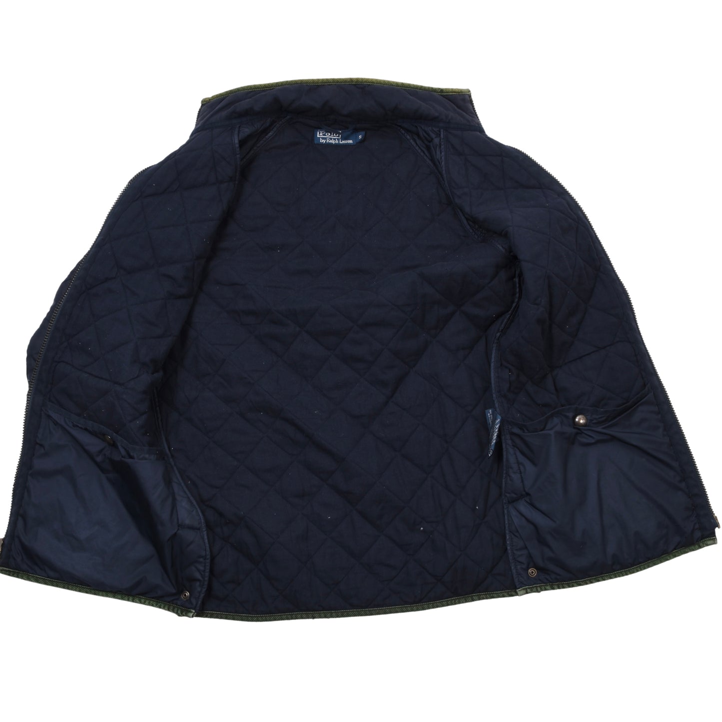 Polo Ralph Lauren Steppjacke, Größe S, ca. 54 cm, Marineblau