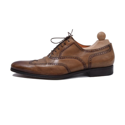 Santoni Lederschuhe Größe 9 - Braun