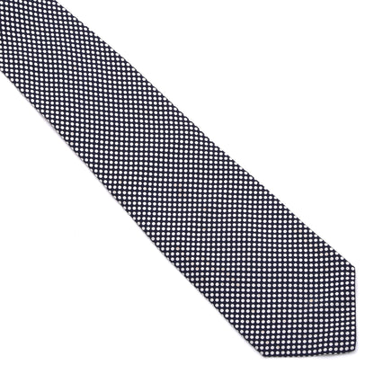 Stefano Ricci Vintage Seide Krawatte Made in Italy – Marineblau Punktmuster