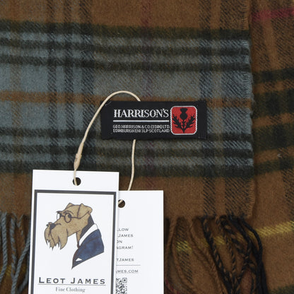 George Harrison's Scotland Wool Scarf - Plaid