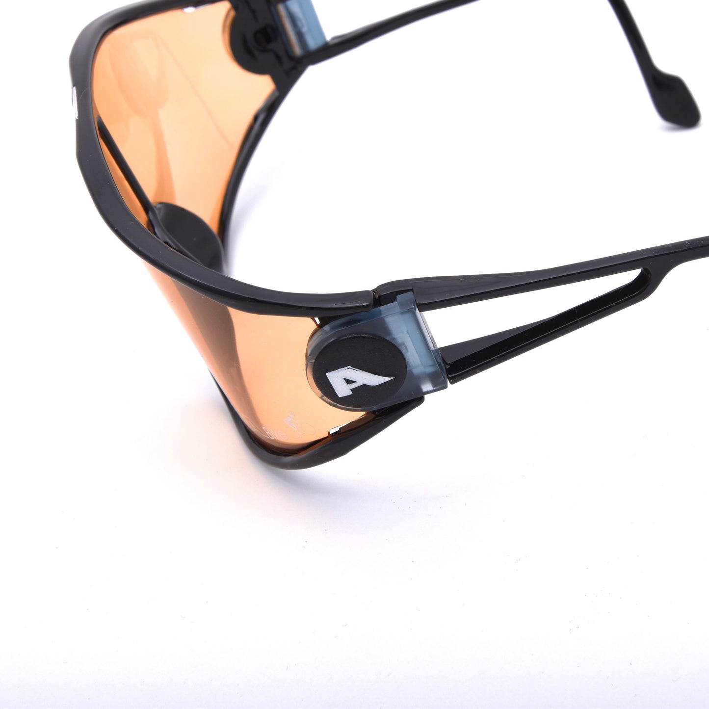 Vintage Alpina Swing Shield Sunglasses Made in West Germany - Black