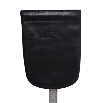 Becker Handmade Leather Keychain Case - Black