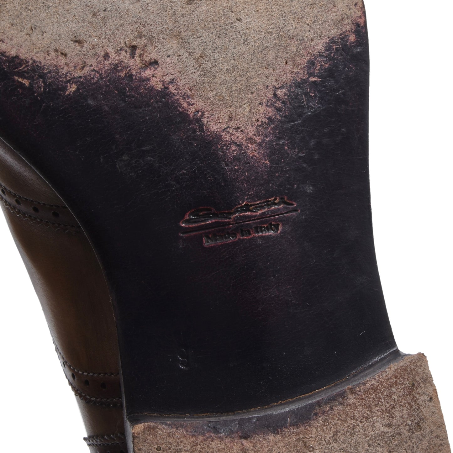 Santoni Lederschuhe Größe 9 - Braun