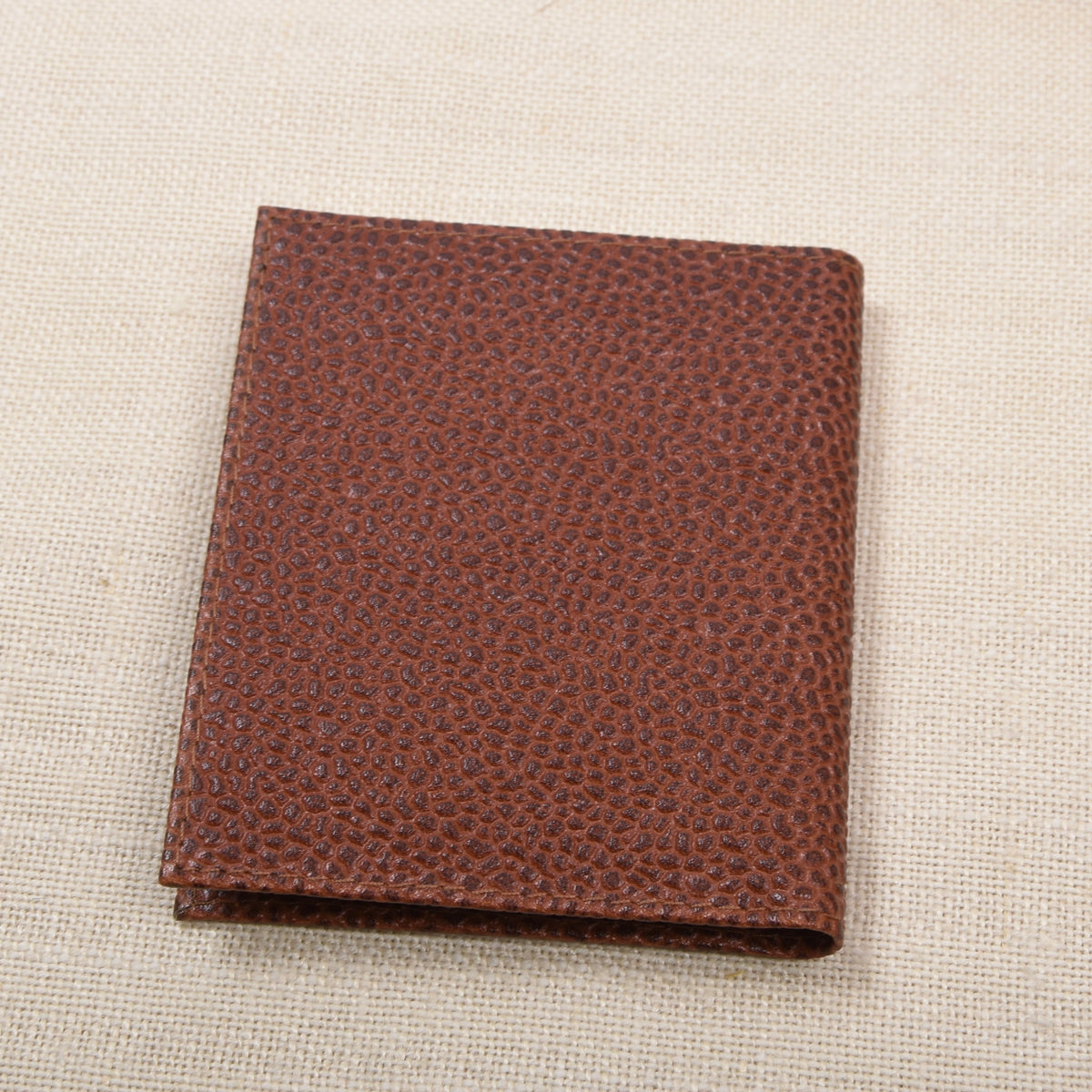 NOS R. Horn's Wien Leather Pocket Calendar 1991 Made in Austria - Brown