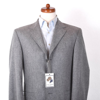 Pilatus 100% Wool Flannel Suit Chest ca. 53.5cm - Grey